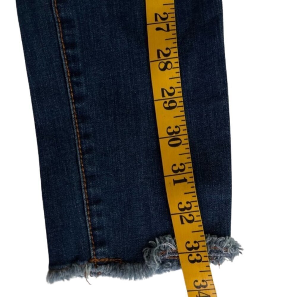 Cat & Jack Girl's Distressed Blue Jeans Size 12 - Picture 7 of 8